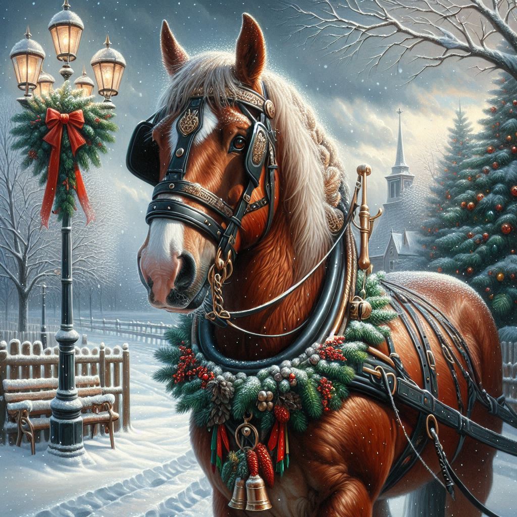 Christmas Horses