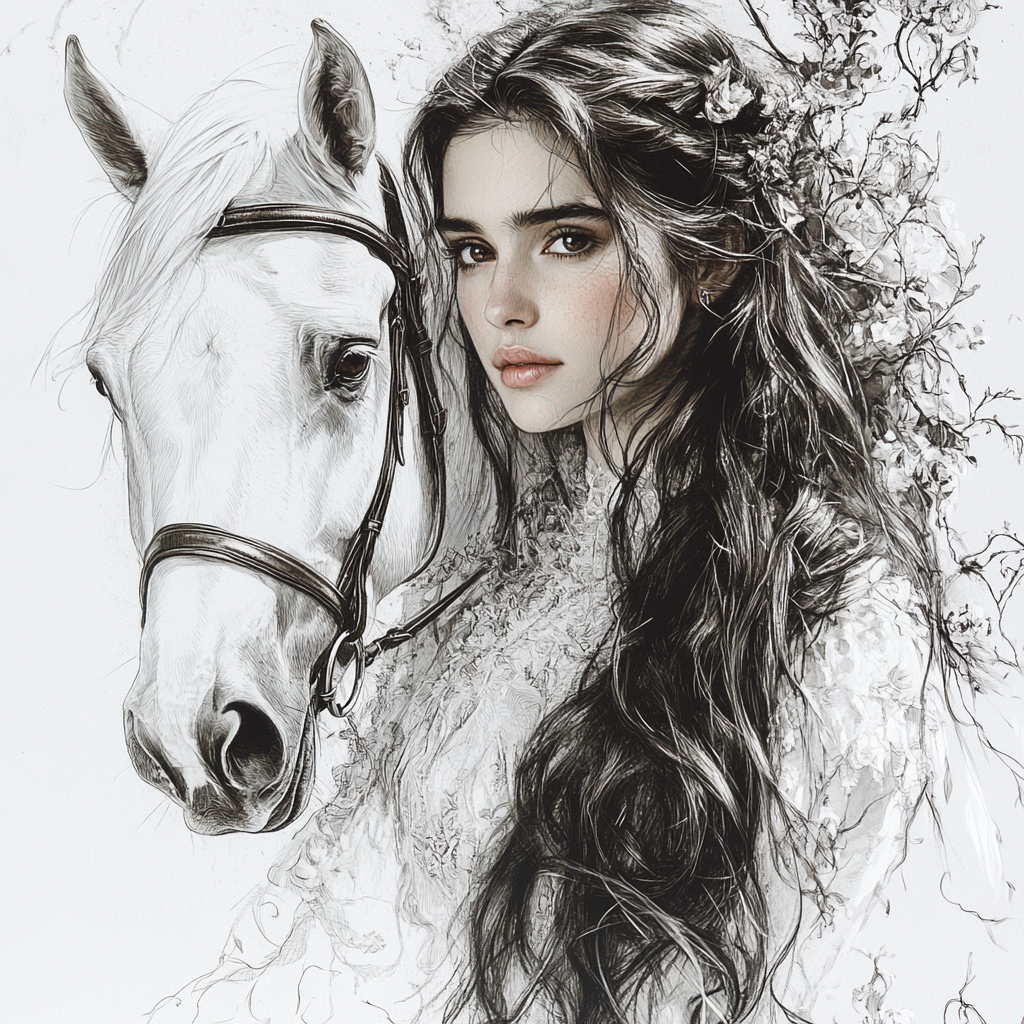 Whispered Lines, Unbroken Bonds" is a beautifully Painting