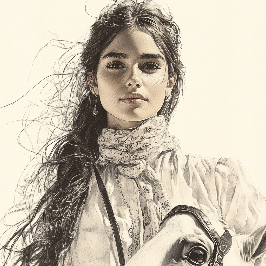 Whispered Lines, Unbroken Bonds" is a beautifully Painting