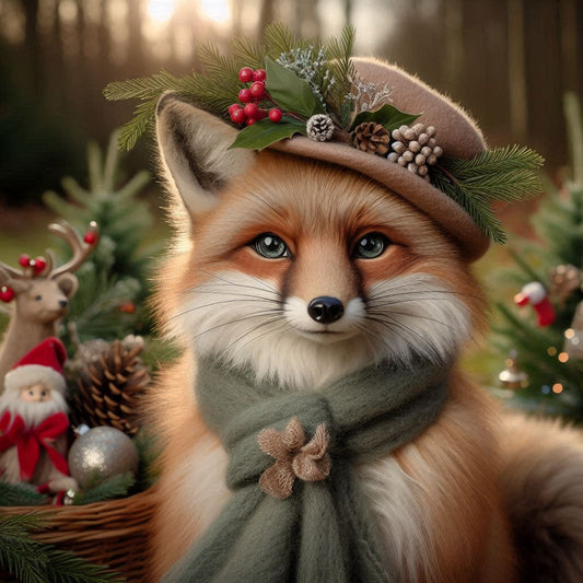 Christmas fox